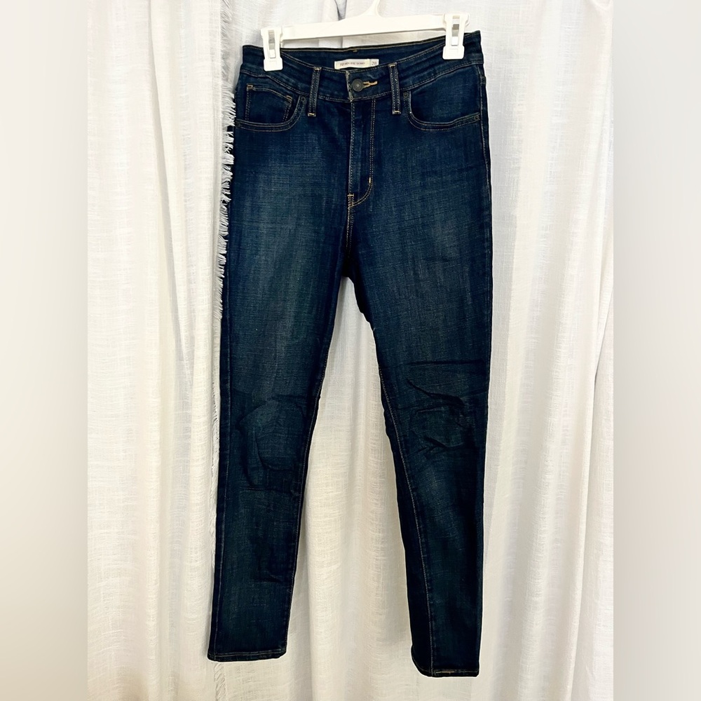 Levi's Women's High Rise Dark Blue Jeans